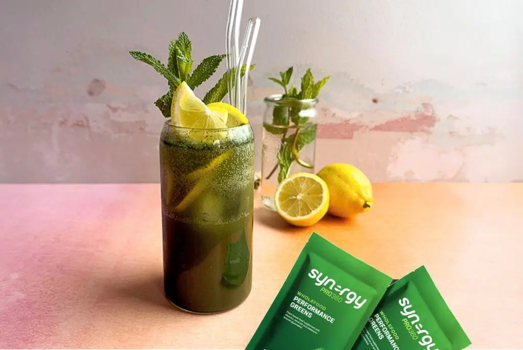 PRO360 Greens Ginger Lemonade Mocktail
