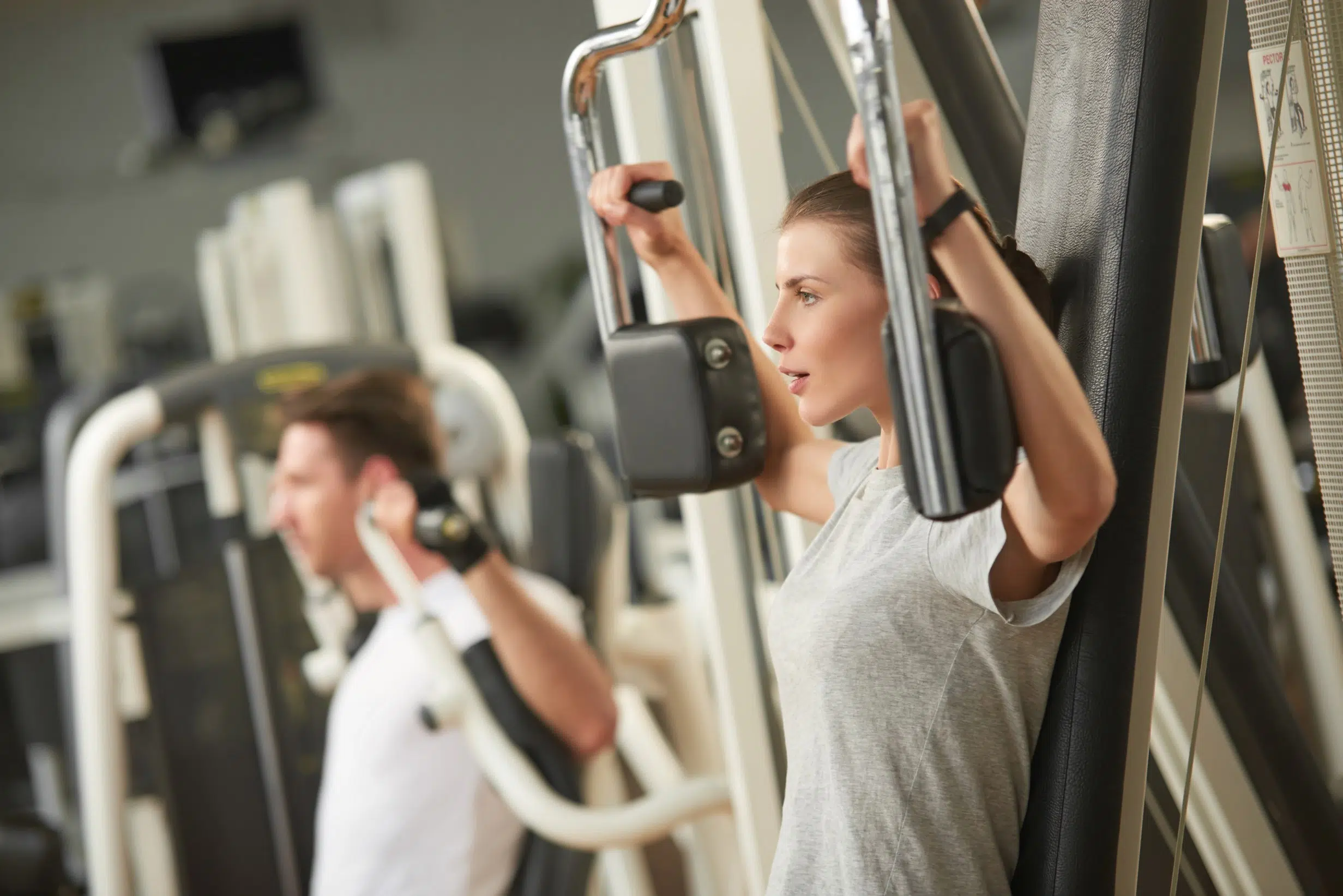 working out